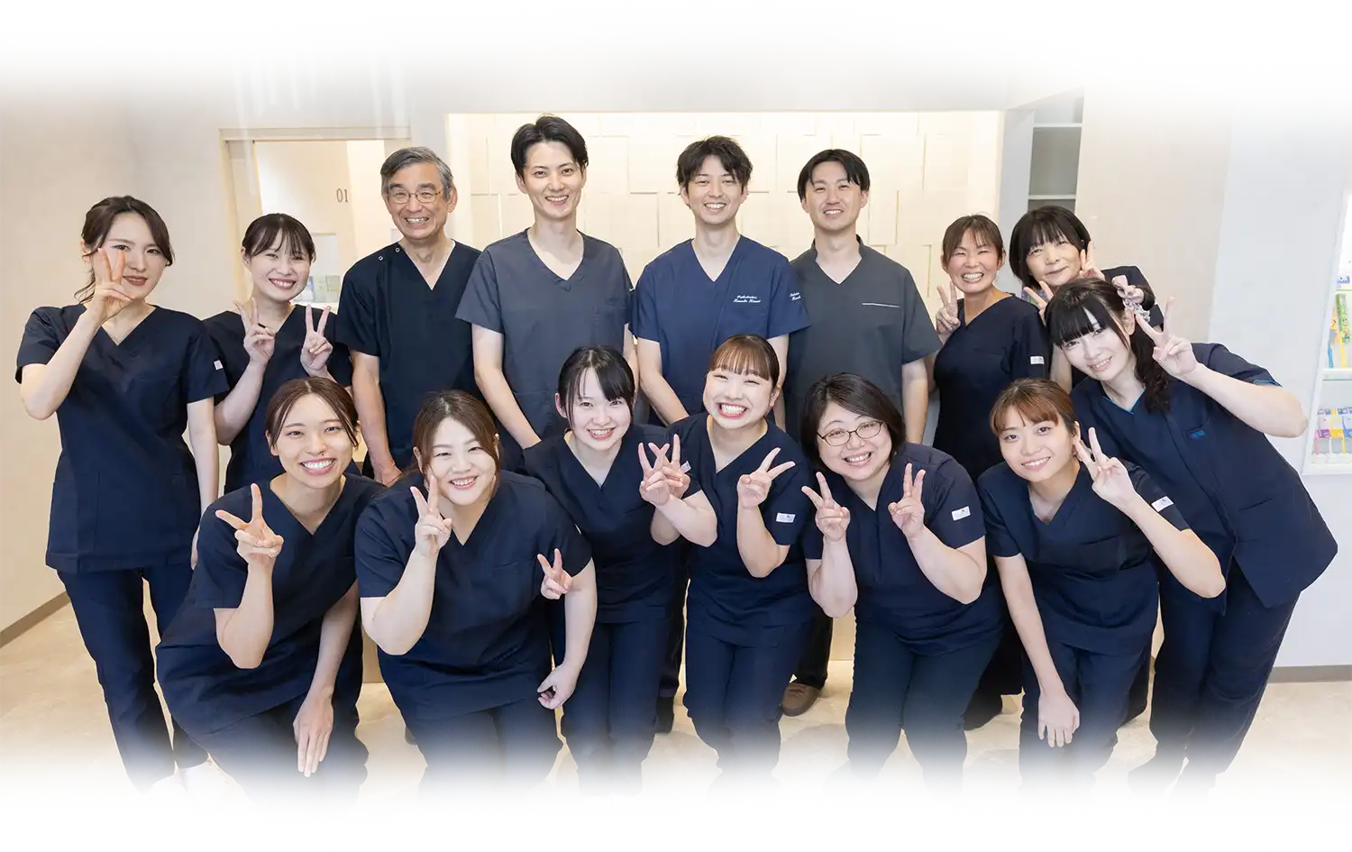 きたみ歯科医院スタッフ集合写真